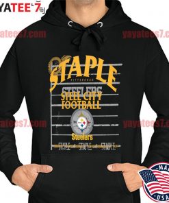 Pittsburgh Steelers NFL x Staple Throwback Vintage Wash T-Shirt