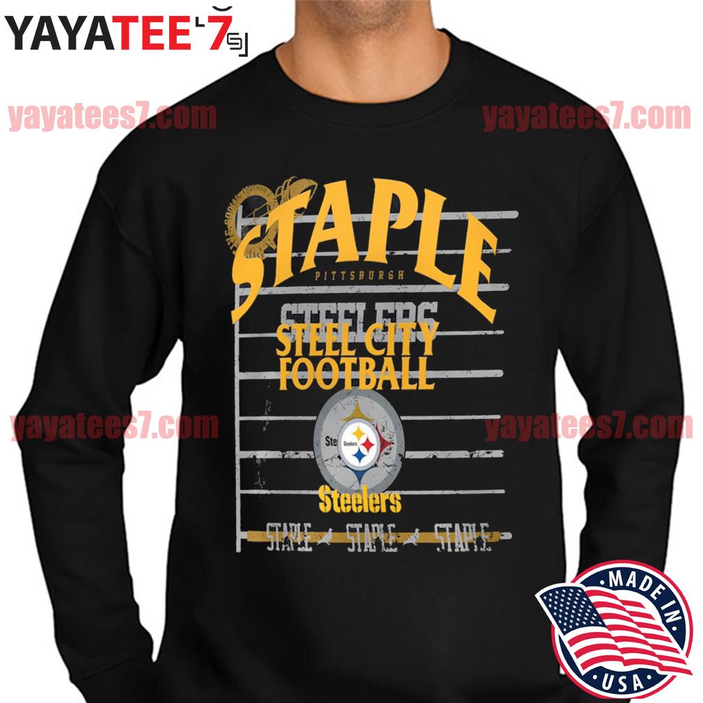 Pittsburgh Steelers NFL x Staple Throwback Vintage Wash T-Shirt