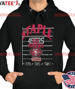 NFL x Staple Black San Francisco 49ers Throwback Vintage Wash T-Shirt,  hoodie, sweater, long sleeve and tank top