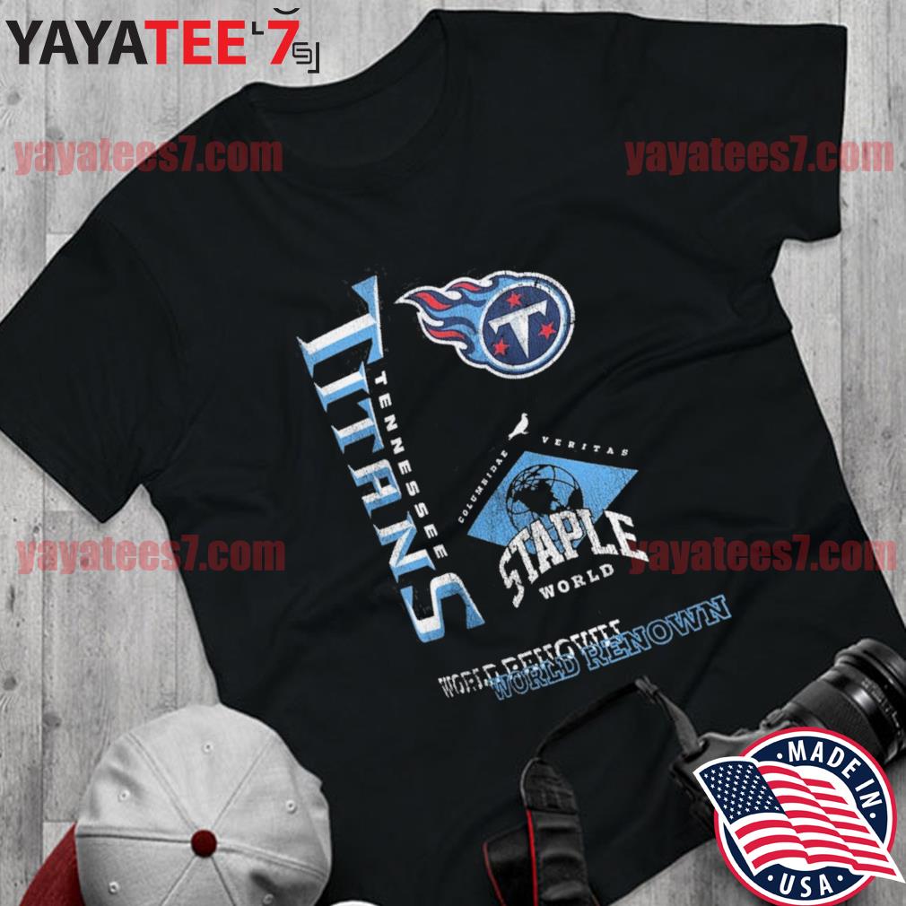 Men's NFL x Staple Black Tennessee Titans World Renowned Long