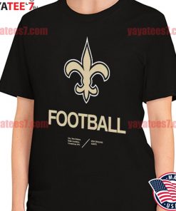 Nike Men's Short Sleeve T-Shirt Legend Sideline NFL New Orleans Saints