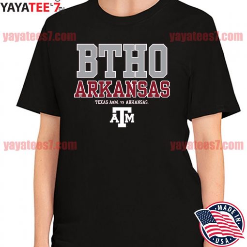 Official BTHO Arkansas vs Texas A&M Aggies 2022 shirt