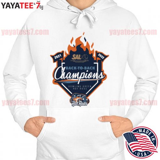 Official hot Rods SAL League Champions Back to back 2021 2022 s Hoodie