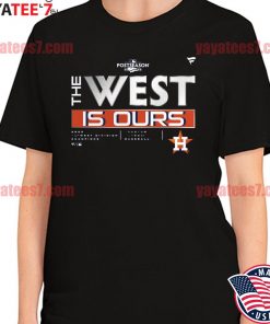 Official Houston Astros 2022 AL West Division Champions Locker Room T-Shirt