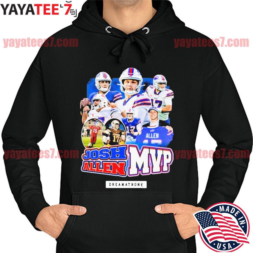 Official mvp dreamathon josh allen shirt, hoodie, sweater, long sleeve and  tank top