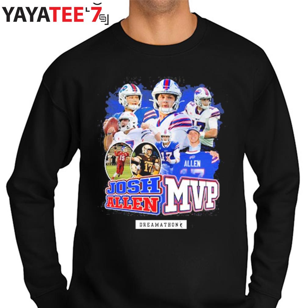 Official Josh allen mvp dreamathon shirt, hoodie, sweater, long sleeve and  tank top