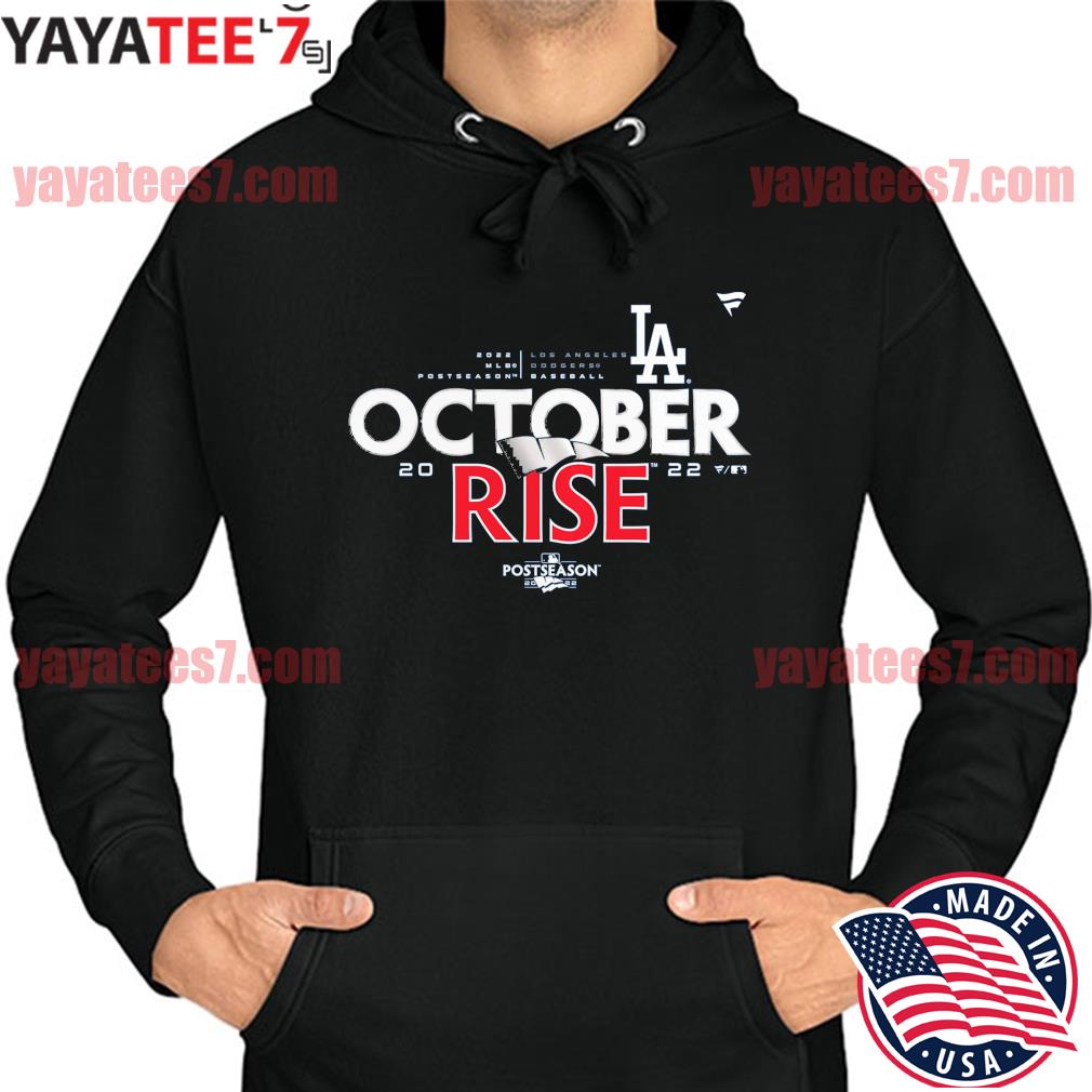 October Rise Los Angeles Dodgers 2022 Postseason Shirt - Bluecat