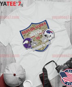 Official Minnesota Vikings vs Buffalo Bills 2022 Highmark Stadium Salute to  Service shirt, hoodie, sweater, long sleeve and tank top