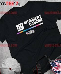 Awesome nFL New York Giants 2022 Crucial Catch Intercept Cancer shirt,  hoodie, sweater, long sleeve and tank top