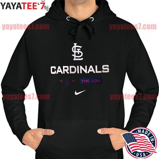 Official St. Louis Cardinals Nike 2022 Postseason Authentic Collection Dugout T-Shirt Hoodie