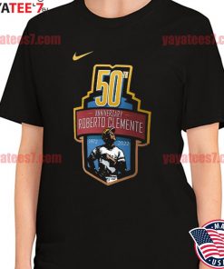 Roberto Clemente Pittsburgh Pirates Nike 50th anniversary