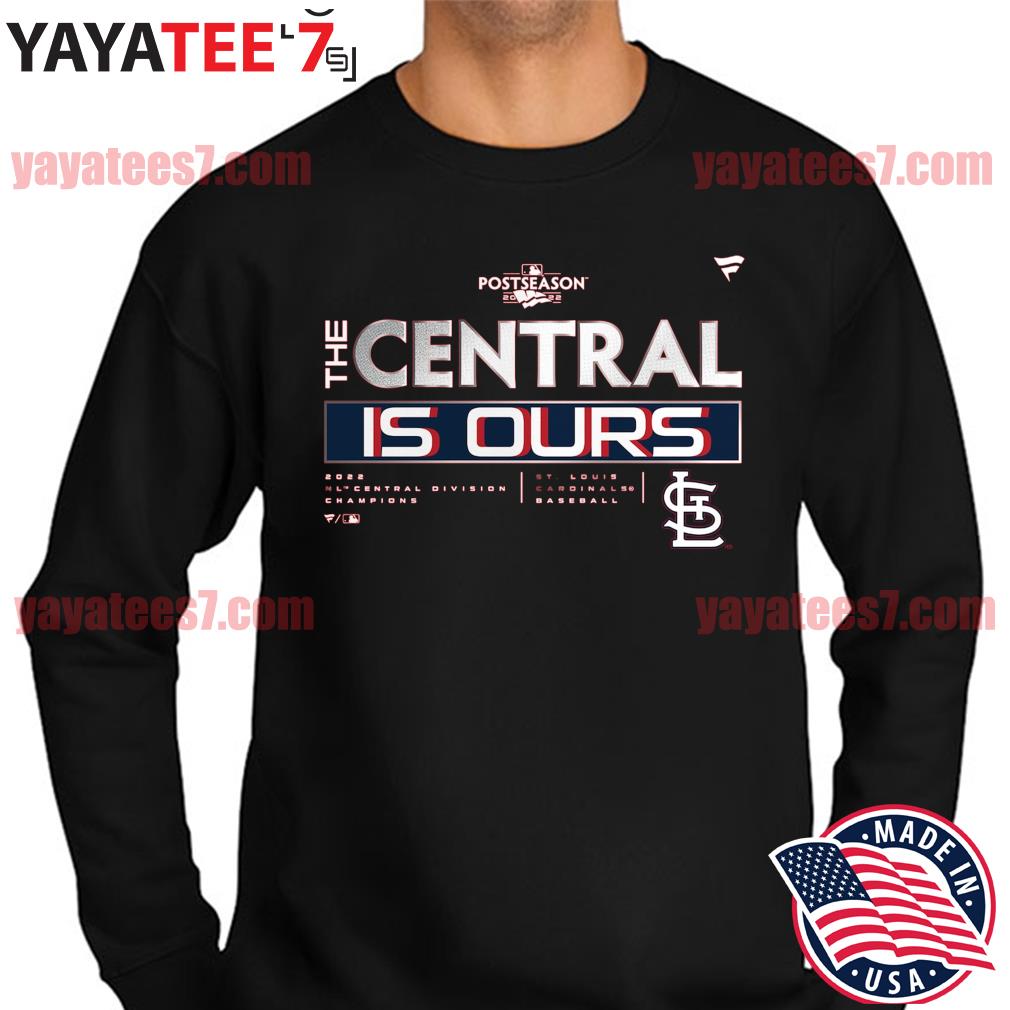 St. Louis Cardinals Postseason NL Central Champions 2022 T-shirt