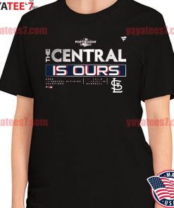 St. Louis Cardinals 2022 NL Central Division Champions Locker Room T-Shirt