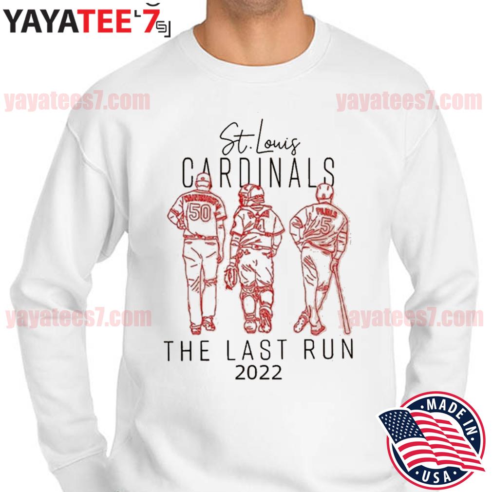 st louis cardinals the last run shirt
