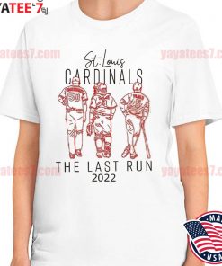 St Louis Cardinals Players legends the last home runs 2022 shirt