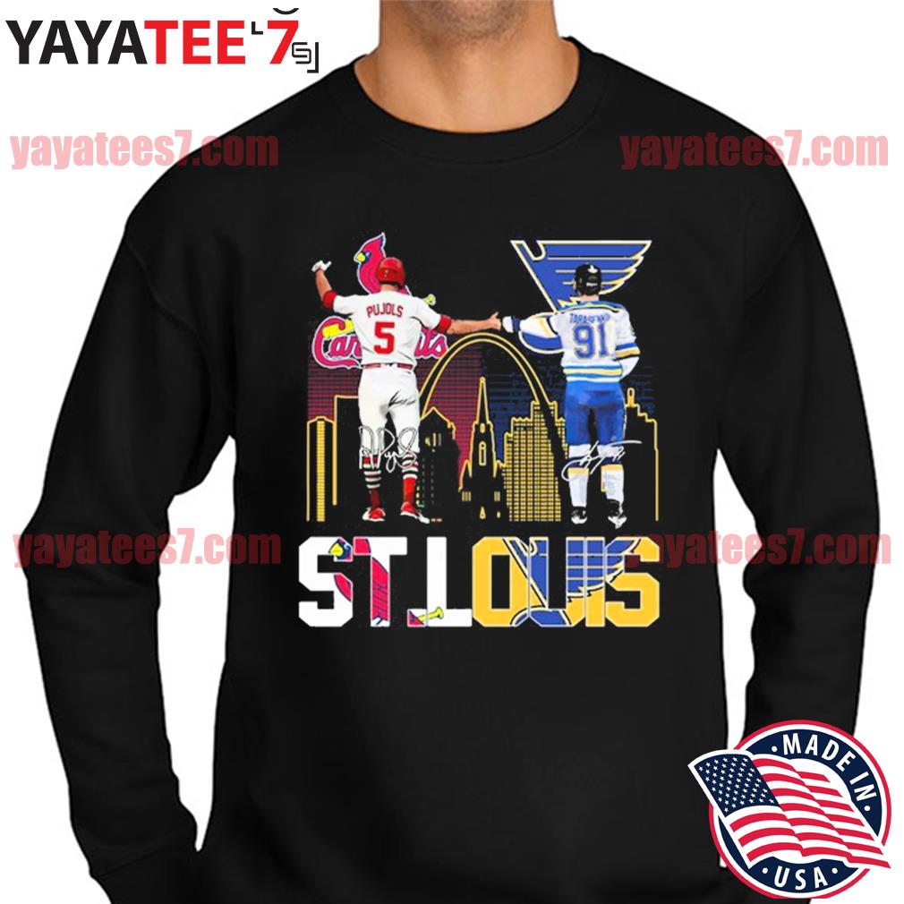 St Louis Sport St Louis Cardinals Molina and Tarasenko St. Louis Blues shirt,  hoodie, sweater, long sleeve and tank top