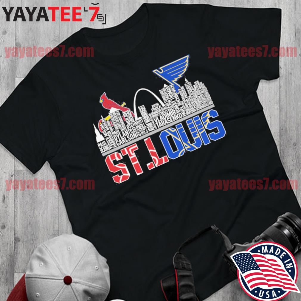 St Louis Baseball Skyline St Louis Cardinals T Shirts, Hoodies, Sweatshirts  & Merch