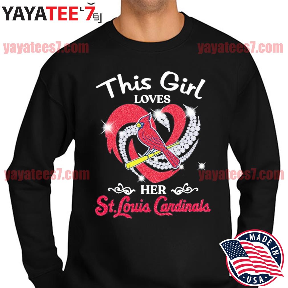 Heart This Girl Love St.Louis Cardinals Shirt, hoodie, sweater
