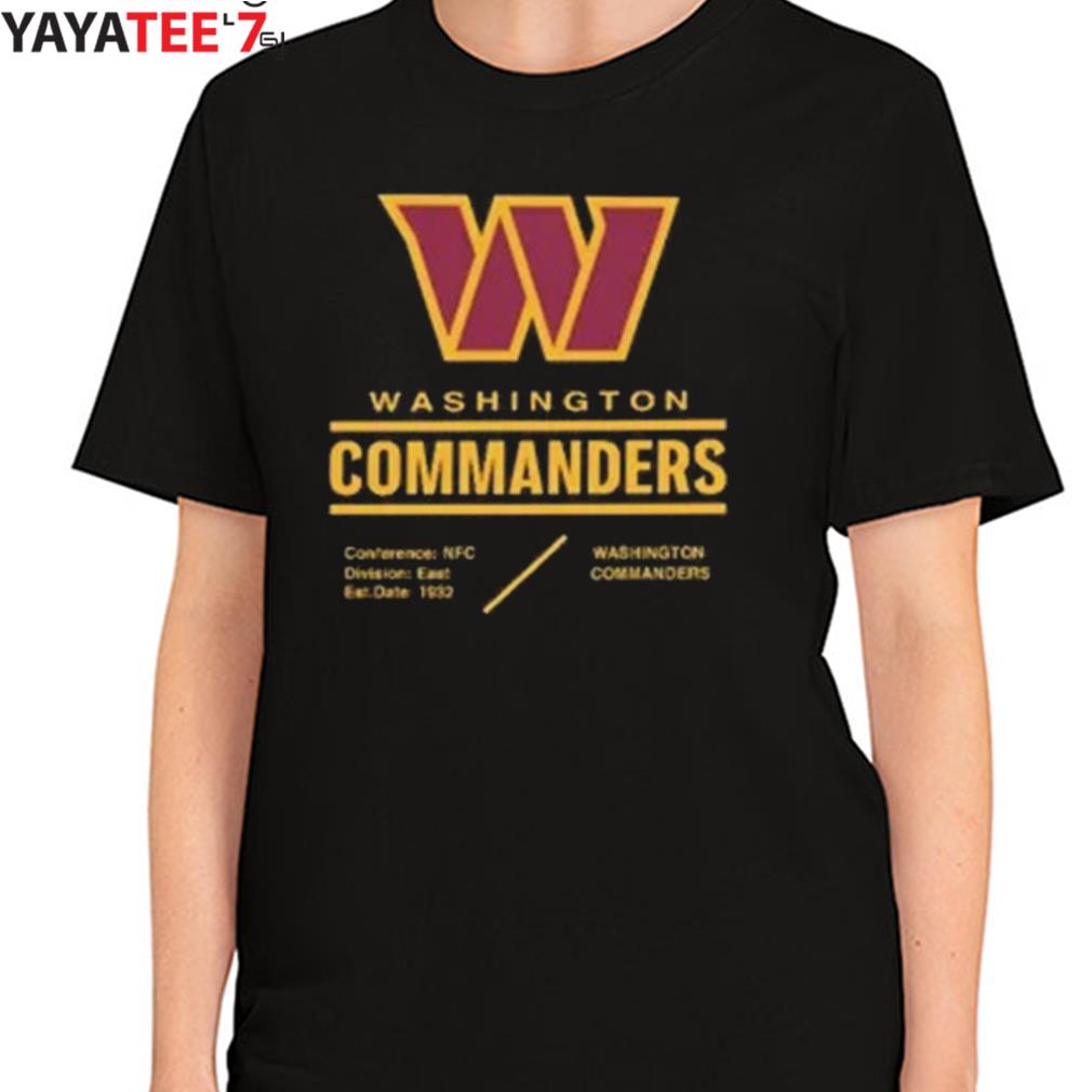 Washington Commanders Conference NFC Division shirt, hoodie, sweater, long  sleeve and tank top