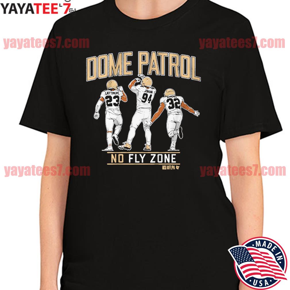 New Orleans Saints Nola Dome Patrol No Fly Zone Hoodie