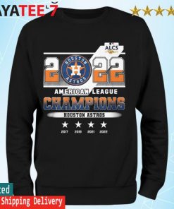 2022 ALCS American League Champions Houston Astros 2017-2022 shirt