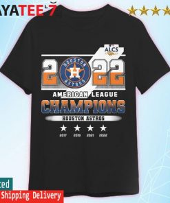 2022 ALCS American League Champions Houston Astros 2017-2022 shirt
