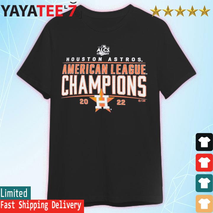 Men's Houston Astros Nike Navy 2022 American League Champions T-Shirt