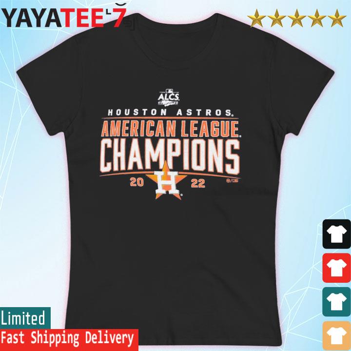 Men's Houston Astros Nike Navy 2022 American League Champions T-Shirt