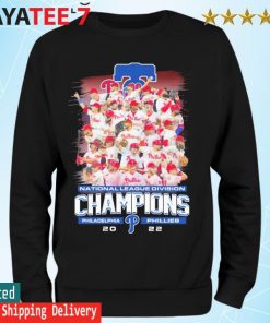 Philadelphia Phillies 2022 National League Division Champions Shirt,  hoodie, sweater, long sleeve and tank top