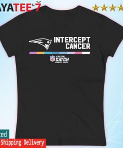 New England Patriots Intercept Cancer 2022 NFL Crucial Catch Performance T- Shirt, hoodie, sweater, long sleeve and tank top