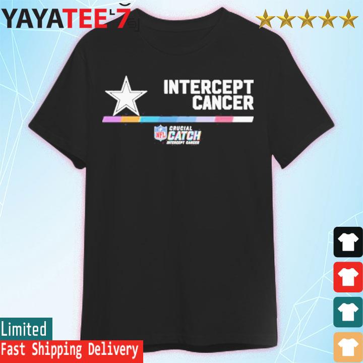 Dallas Cowboys Intercept Cancer 2022 Shirt, hoodie, sweater, long sleeve  and tank top