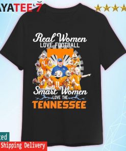 2022 Real Women Love Football Smart Women Love The Tennessee Signatures Shirt