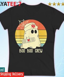 2022 vintage Boo Boo Crew Nurse Funny Halloween 2022 Nursing Spooky T-Shirt Women's T-shirt