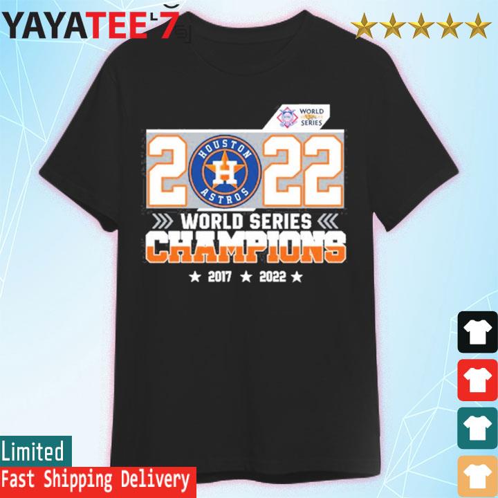 Original 2022 World Series Champions Houston Astros Level Up 2017-2022  shirt, hoodie, sweater, long sleeve and tank top