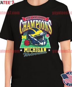 '47 Brand University of Michigan Football Washed Navy 1997 National Champions Vintage shirt