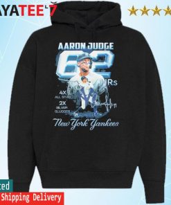 Aaron Judge hrs 4x all-star 2x silver slugger New York Yankees signature  shirt, hoodie, sweater and v-neck t-shirt