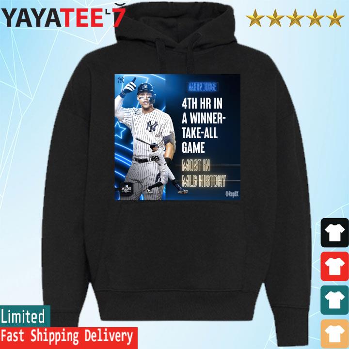 Aaron Judge 4th Hr In A Winner Take All Game Most In MLB History ALDS Shirt