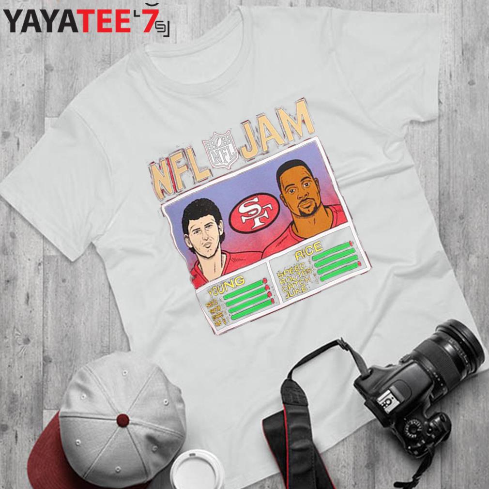 Nfl Jam 49ers Young And Rice 2022 Shirt