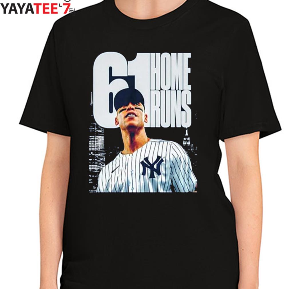 Premium aaron Judge 61 home runs shirt, hoodie, sweater and unisex tee