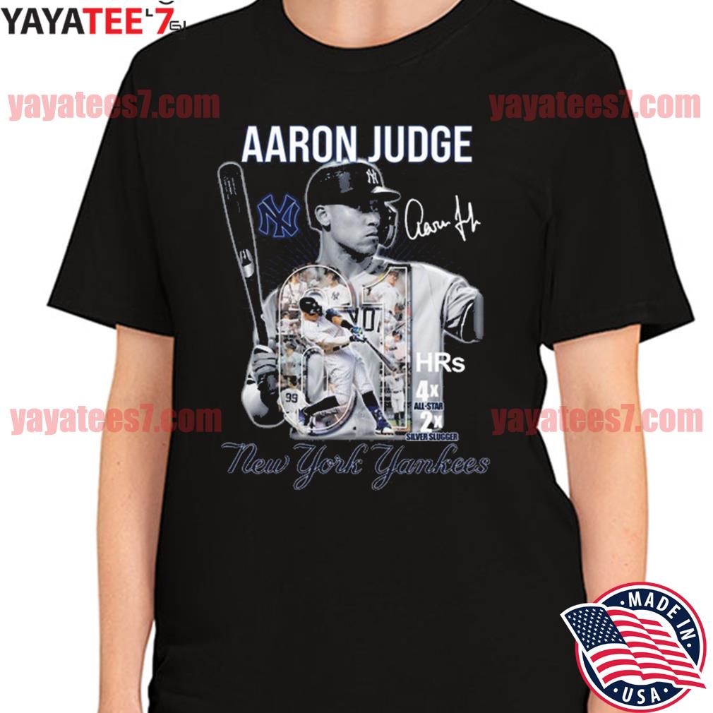 Aaron Judge 61 Hrs 4x All-Star 2x Silver slugger New York Yankees