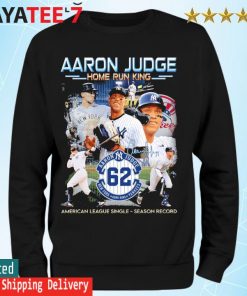 Aaron Judge 62 Home Runs signatures shirt, hoodie, sweater, long sleeve and  tank top