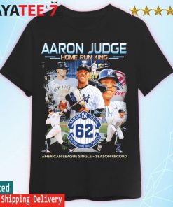 The Aaron Judge New York Yankees 62 Home Runs Signatures Shirt, hoodie,  sweater, long sleeve and tank top