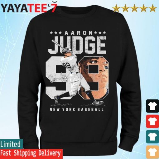 Aaron Judge 99 New York Baseball signature s Sweatshirt