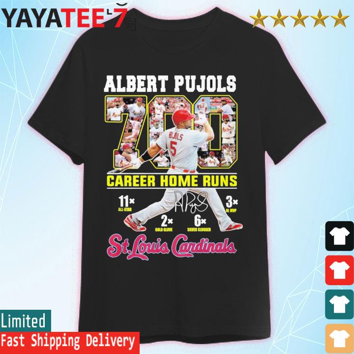 Official homerun club albert pujols 700 shirt, hoodie, sweater, long sleeve  and tank top