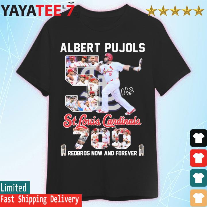 Tie-Dye Albert Pujols St Louis Cardinals Logo T-Shirt