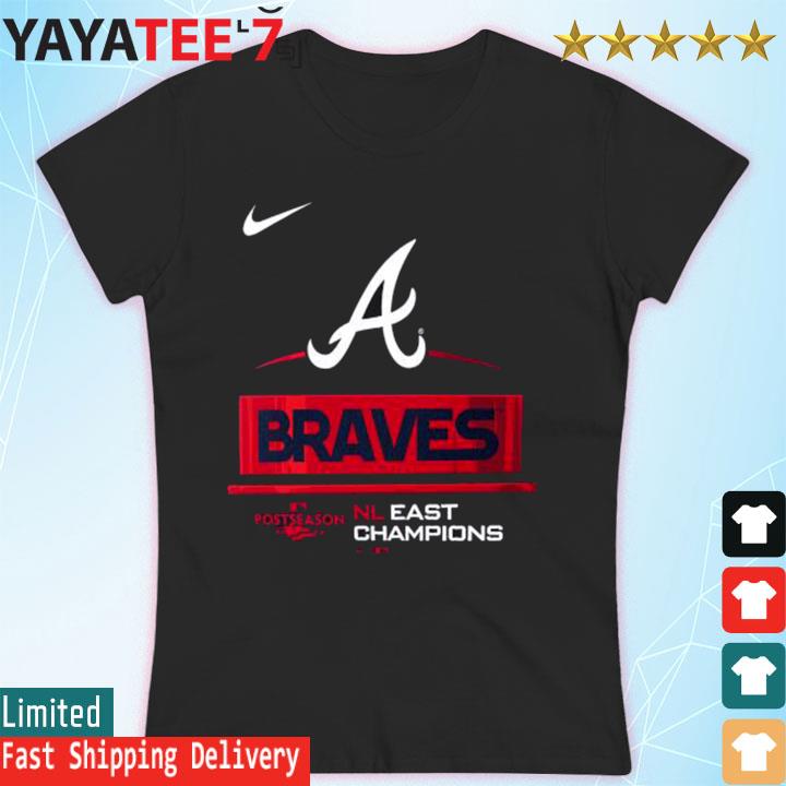 Atlanta Braves Nike 2022 NL East Division Champions T-Shirt - Navy