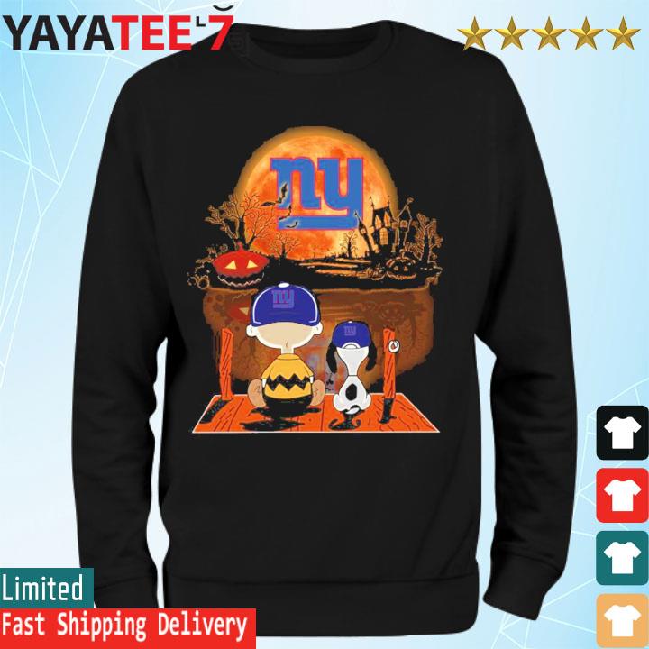 New York Giants Snoopy Halloween Shirt - High-Quality Printed Brand