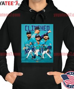 Seattle Mariners Clinched 2022 Postseason shirt, hoodie, sweater, long  sleeve and tank top