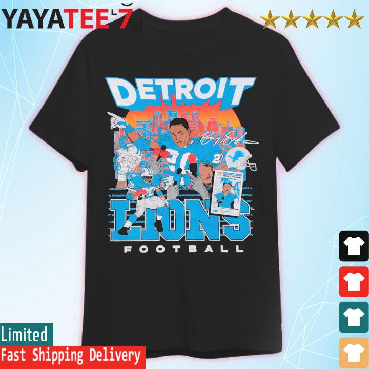 Awesome barry Sanders Detroit Lions SMPLFD T-Shirt, hoodie