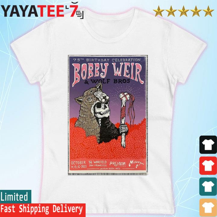 bob weir and wolf bros shirt